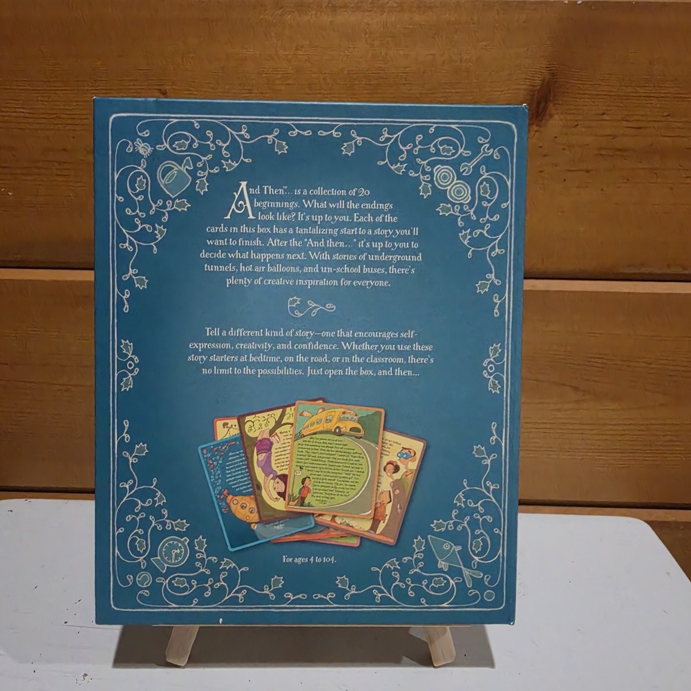 And Then... Story Starters 20 Cards Volume 1 Hardcover By M.H. Clark Complete